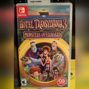 Nintendo Switch Hotel Transylvania 3 Game - Colorful Adventure GAME AND CASE